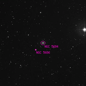 DSS image of NGC 5684