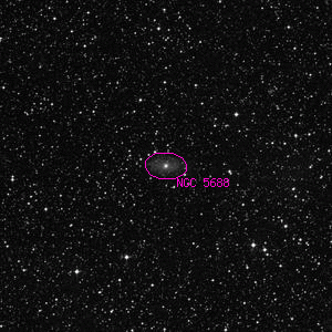 DSS image of NGC 5688
