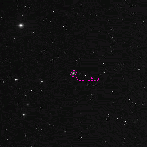DSS image of NGC 5695