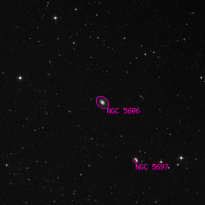 DSS image of NGC 5696