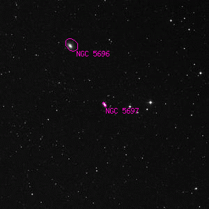 DSS image of NGC 5697