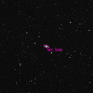 DSS image of NGC 5698