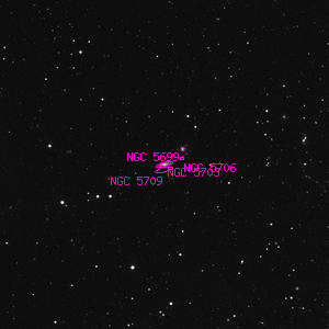DSS image of NGC 5703