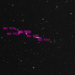 DSS image of NGC 5714