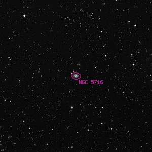 DSS image of NGC 5716