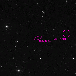 DSS image of NGC 5719