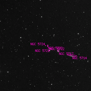 DSS image of NGC 5724