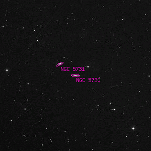 DSS image of NGC 5730