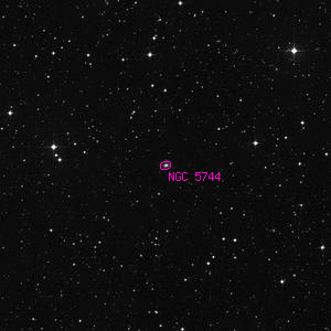 DSS image of NGC 5744