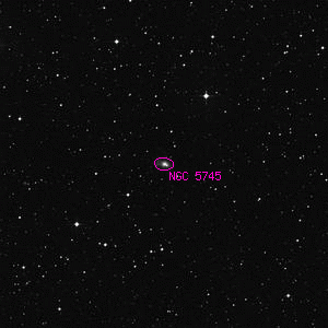 DSS image of NGC 5745
