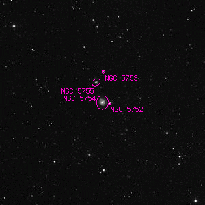DSS image of NGC 5754