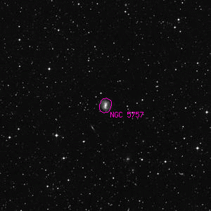 DSS image of NGC 5757