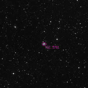 DSS image of NGC 5761