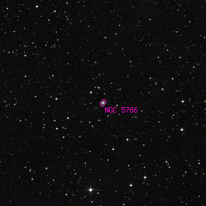 DSS image of NGC 5766