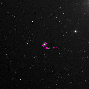 DSS image of NGC 5768