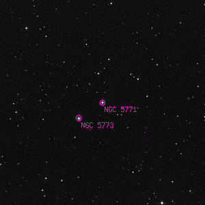 DSS image of NGC 5771