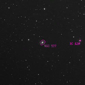 DSS image of NGC 577