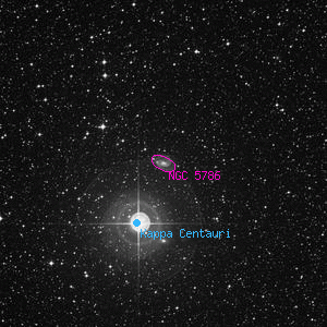 DSS image of NGC 5786