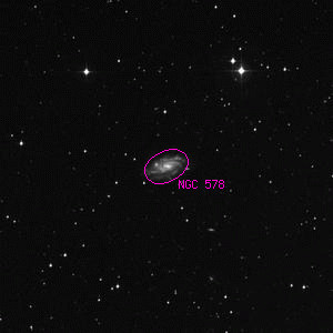 DSS image of NGC 578