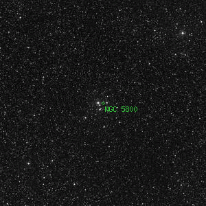 DSS image of NGC 5800
