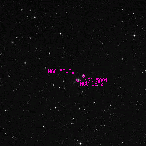 DSS image of NGC 5803