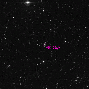 DSS image of NGC 5810