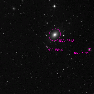 DSS image of NGC 5814