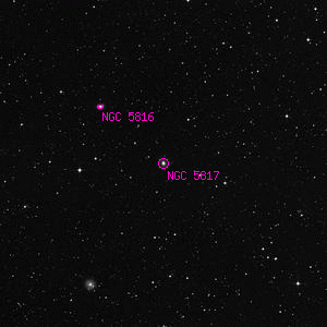 DSS image of NGC 5817