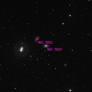 DSS image of NGC 5820