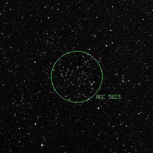 DSS image of NGC 5823