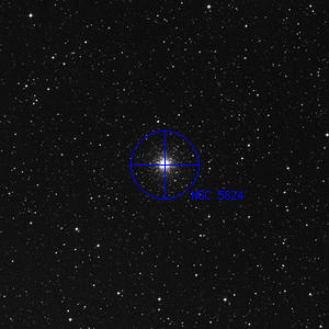 DSS image of NGC 5824