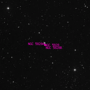 DSS image of NGC 5828A