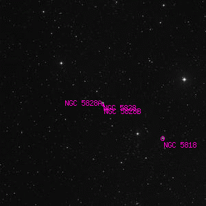 DSS image of NGC 5828