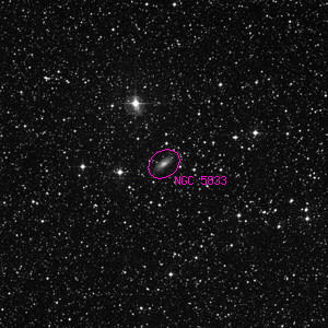 DSS image of NGC 5833