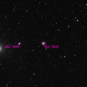 DSS image of NGC 5839