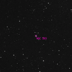 DSS image of NGC 583