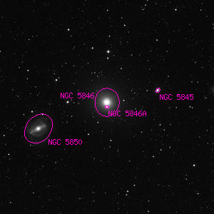 DSS image of NGC 5846A