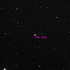 DSS image of NGC 5860