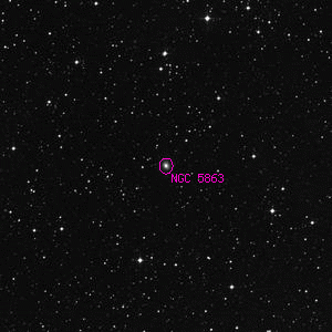 DSS image of NGC 5863
