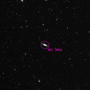 DSS image of NGC 5864