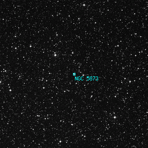 DSS image of NGC 5873