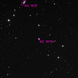 DSS image of NGC 5875A