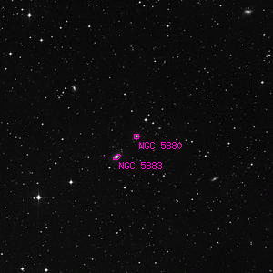 DSS image of NGC 5880