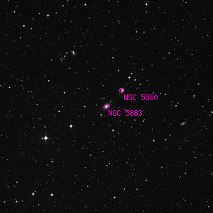 DSS image of NGC 5883