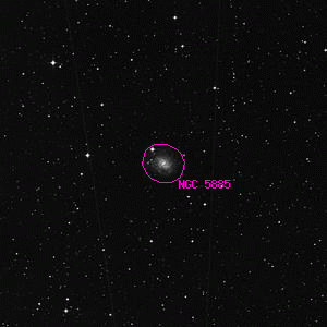 DSS image of NGC 5885