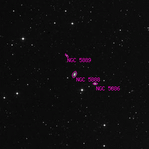 DSS image of NGC 5888