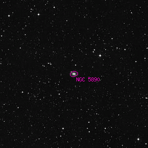 DSS image of NGC 5890