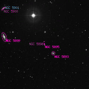DSS image of NGC 5895