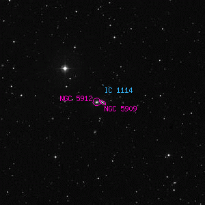 DSS image of NGC 5909