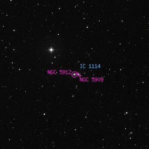 DSS image of NGC 5912